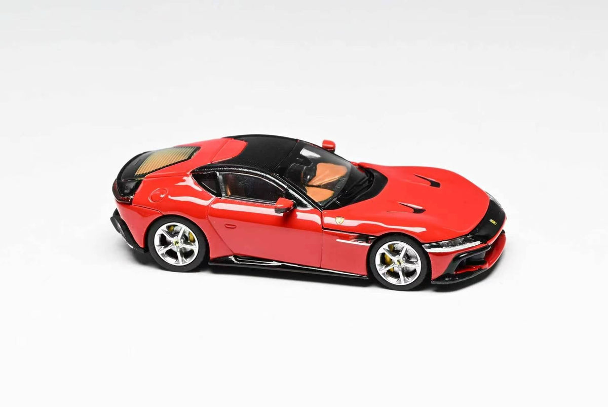 [Preorder] 7CM Model 1:64 Prancing Horse 12 Cilindri Red & Brown