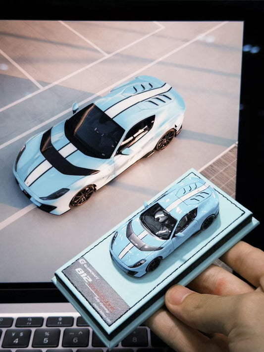 GlamCraft 1:64 Ferrari 812C Blue