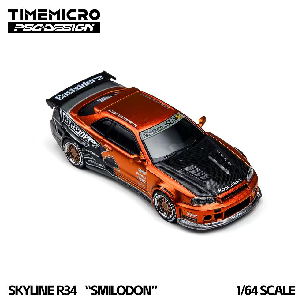 [Preorder] TimeMicro × PSC DESIGN 1:64 Subaru R34 "SMILODON" × IMPREZA "RAIDER" TM648404/TM648304