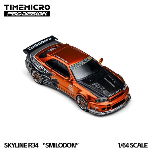 [Preorder] TimeMicro × PSC DESIGN 1:64 Subaru R34 "SMILODON" × IMPREZA "RAIDER" TM648404/TM648304