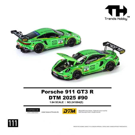 [Preorder] Trends Hobby 1:64 Porsche 911 GT3 R DTM 2025 #90 241084(E)