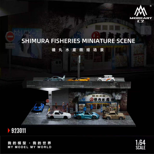 [Preorder] MoreArt 1:64 SHIMURA FISHERIES MINIATURE SCENE MO923011