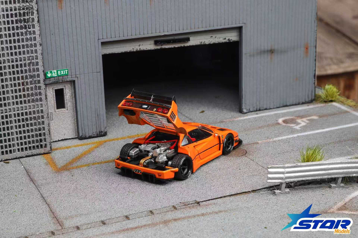 [Preorder] Star Model 1:64 Supercar F40 LB-Works Wide Body Modified (4 Colours)