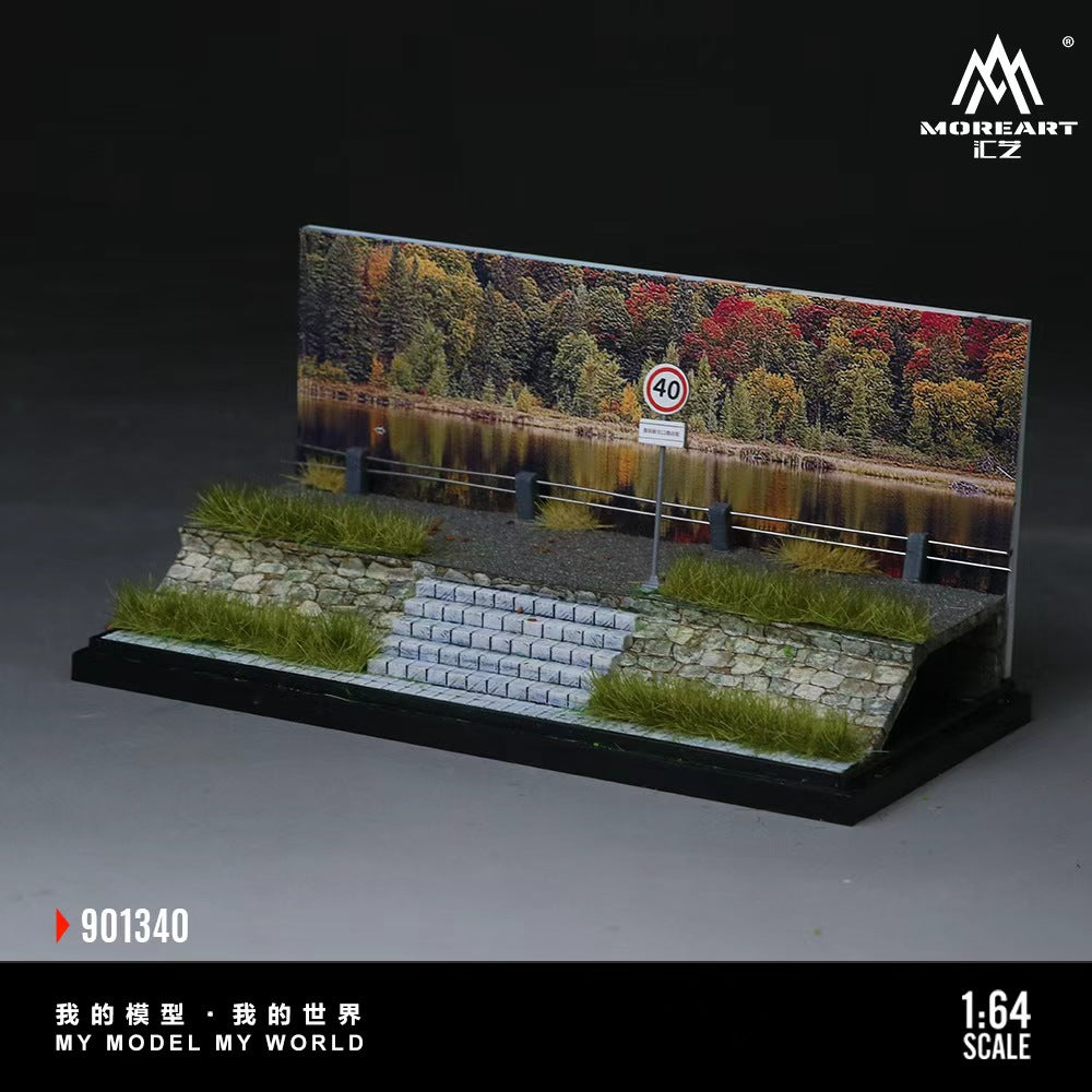 [Preorder] MoreArt 1:64 The Water-side village Road MO901340