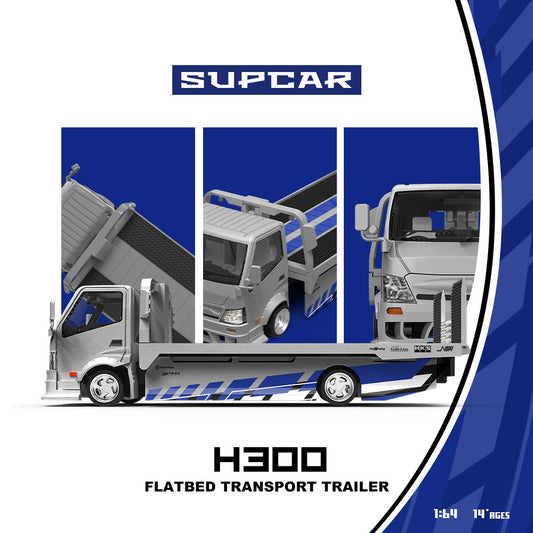 [Preorder] SUPCAR 1:64 H300 Blue&Silver Livery SC647238