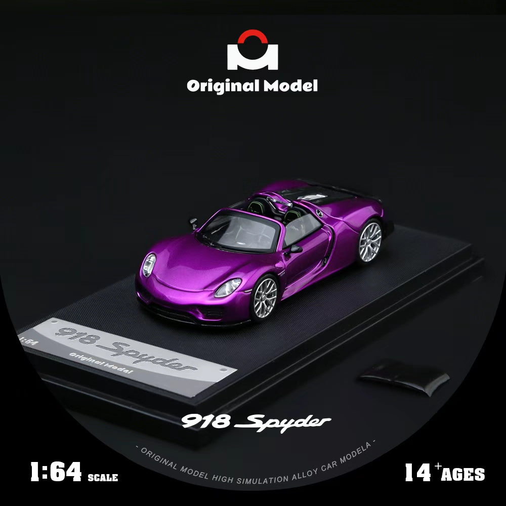 [Preorder] Original Model 1:64 Porsche Carrera GT Phantom Purple OM643531