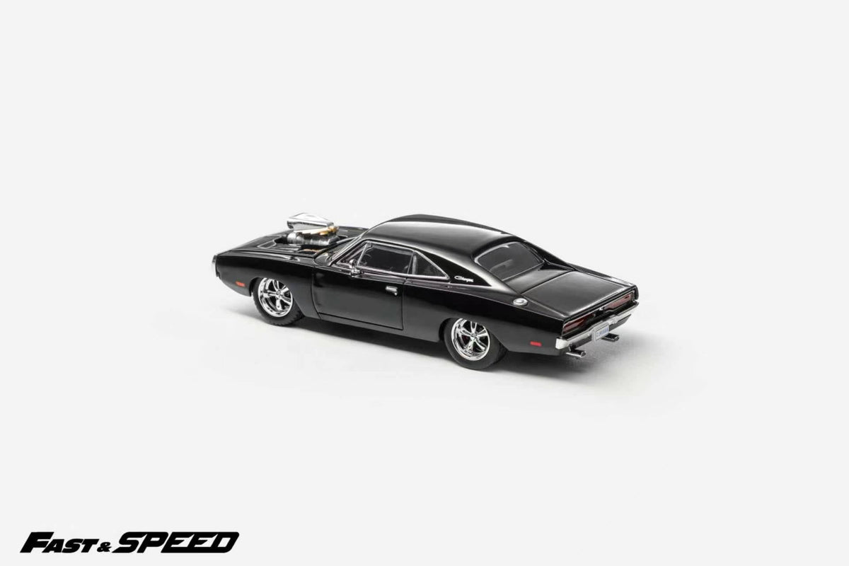 [Preorder] Fast Speed 1:64 Dodge Charger R/T - Black (2 Versions)