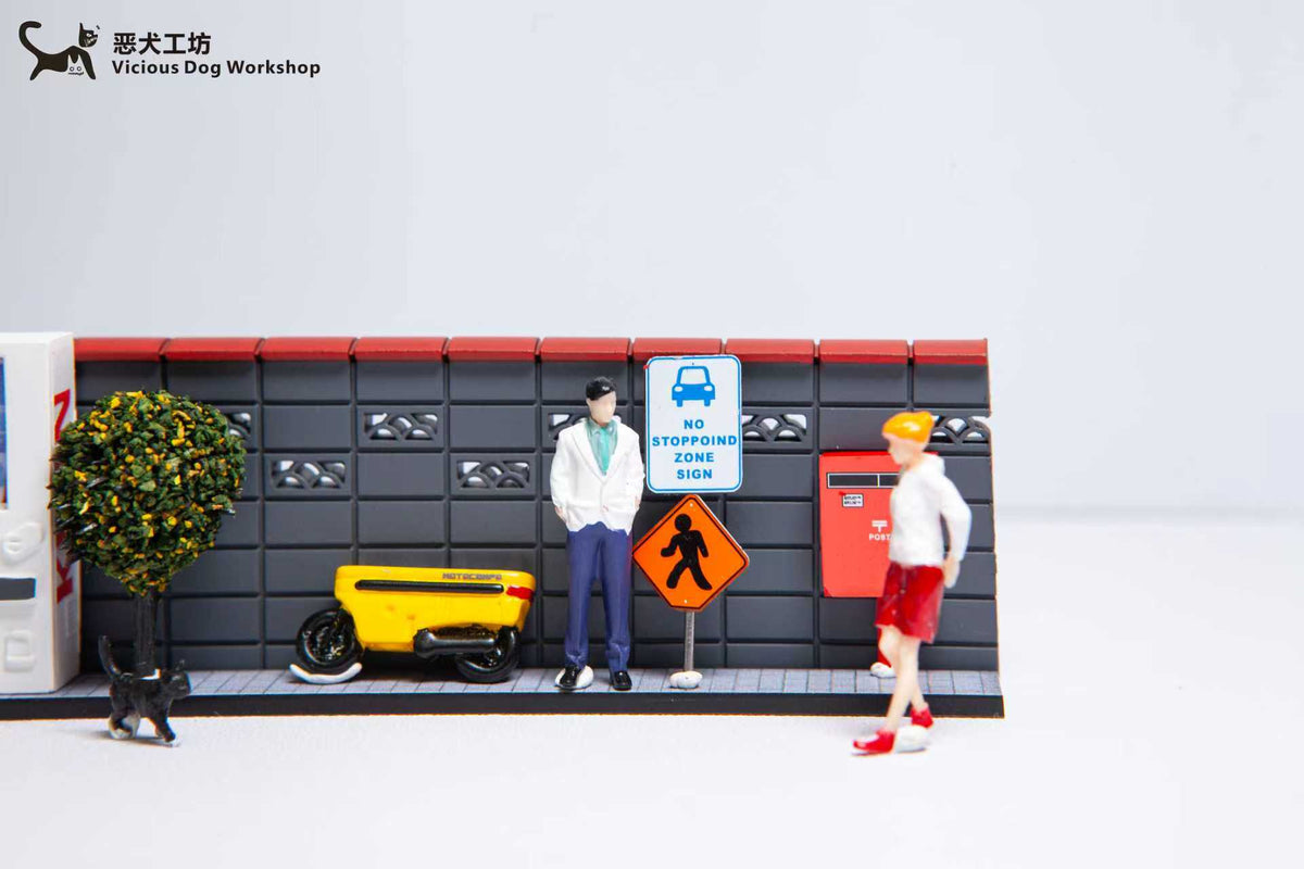 Vicious Dog Workshop 1:64 3 Colours Accessories Scene Set (3 Versions)