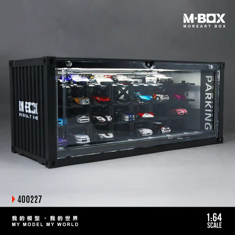 MBOX 1:64 CONTAINER UNDERGROUND PARKING GARAGE SCENE-VERSION C MB400227