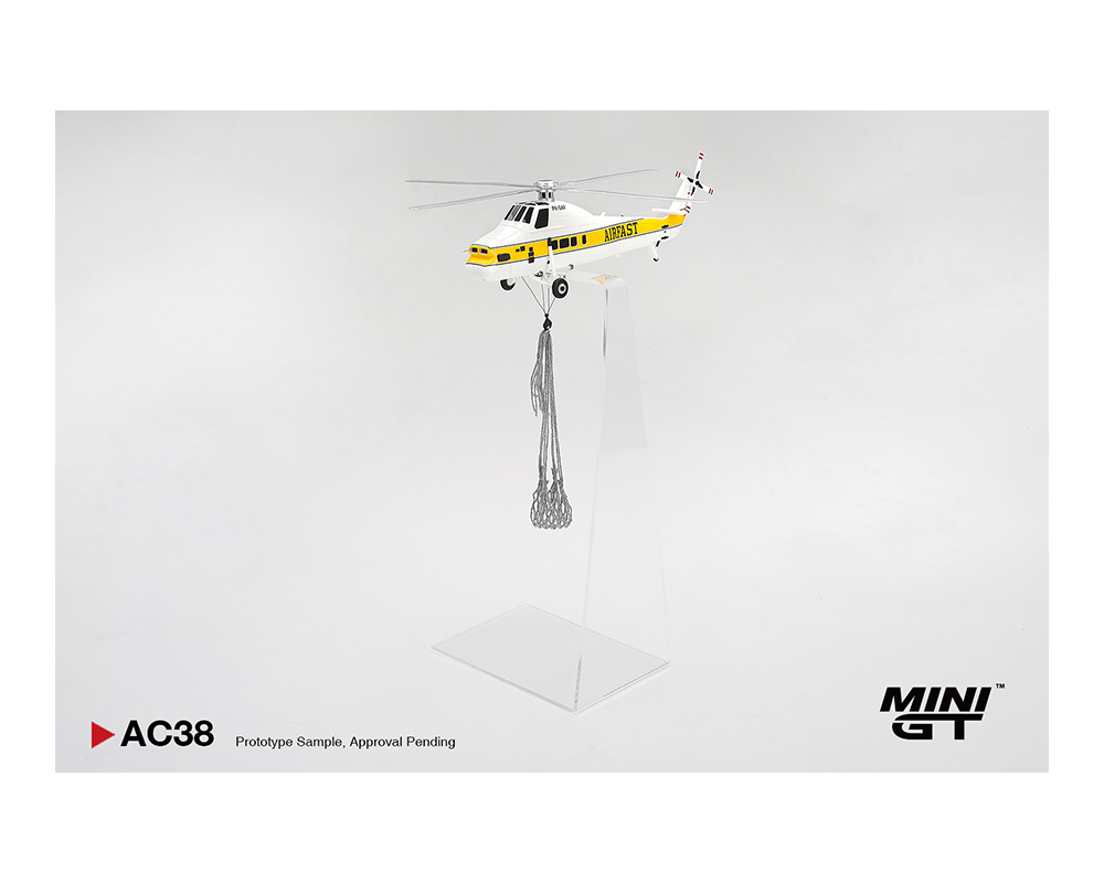 [Preorder] MINI GT 1:64 Sikorsky S58T Helicopter 1985 Camel Trophy MGTAC38