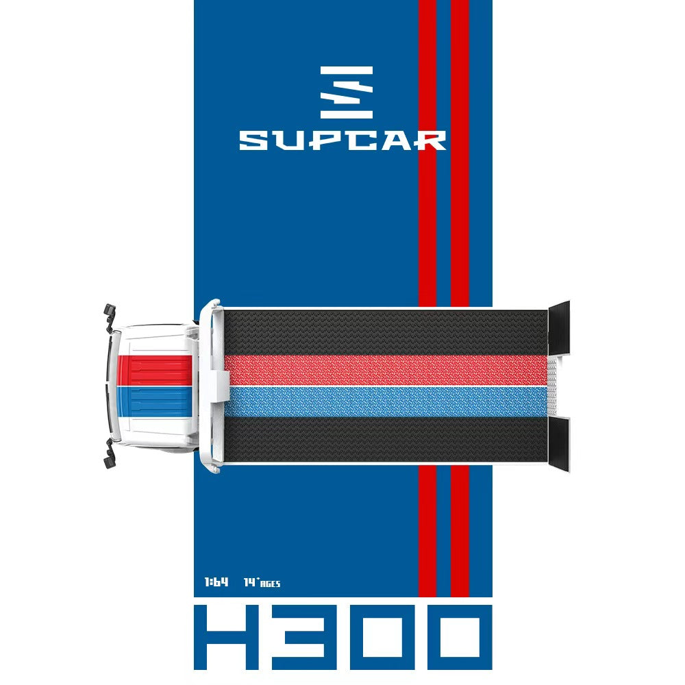 [Preorder] SUPCAR 1:64 H300 Red & Blue Livery SC647243