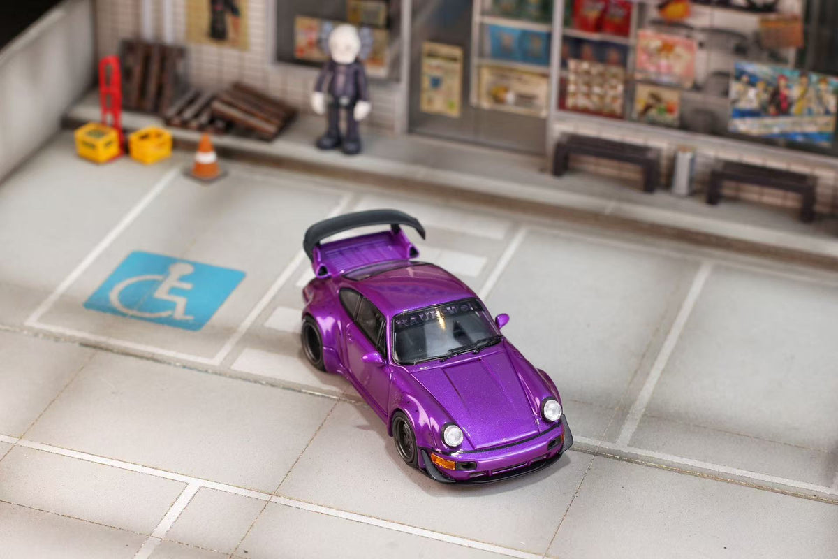 [Preorder] Street Weapon 1:64 RWB 964 Metallic Violet