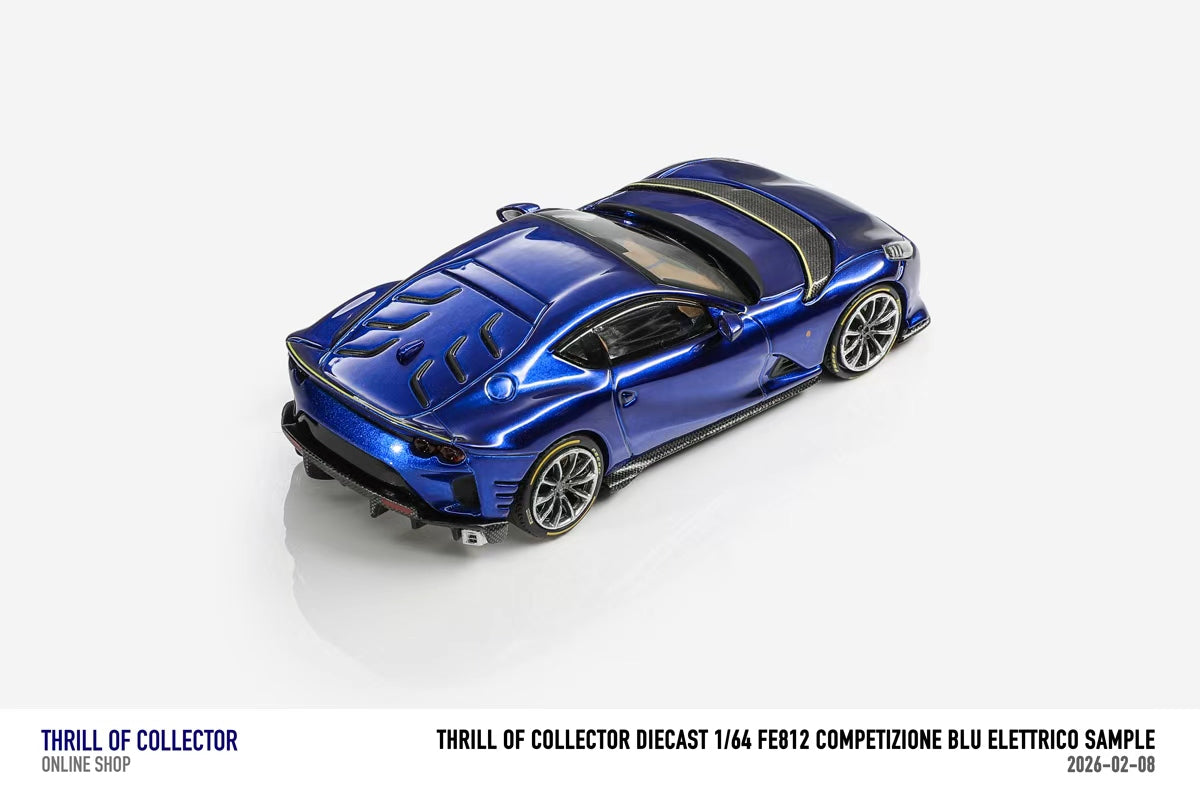 TOC 1:64 Ferrari 812C 3.0 (4 Colours)