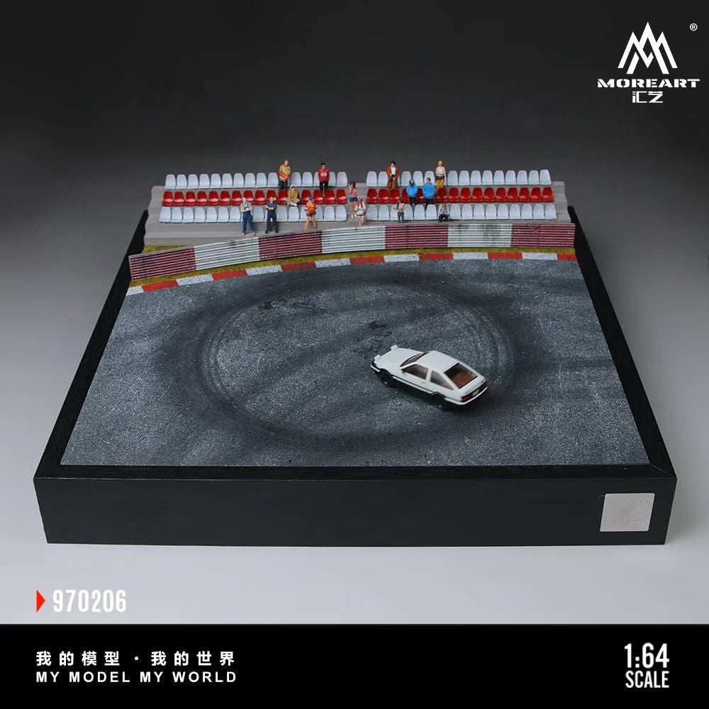 [Preorder] MoreArt 1:64 THE DRIFTING TURNTABLE SCENE OF THE EVENT MO970206