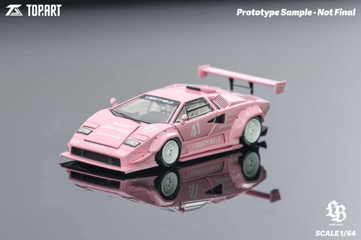 [Preorder] TOPART 1:64 LBWK Lamborghini Countach TAO640012