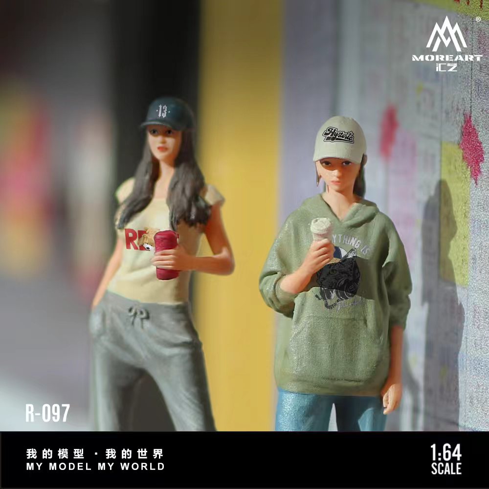 [Preorder] MoreArt 1:64 Casual style best friend FIGURE SET MO223097