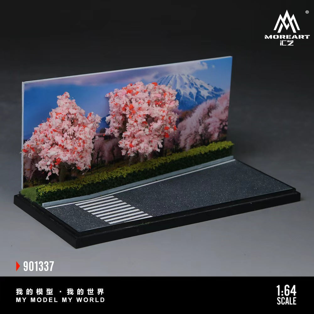 [Preorder] MoreArt 1:64 SPRING SPECIAL - FUJI CHERRY BLOSSOM SCENE MO901337