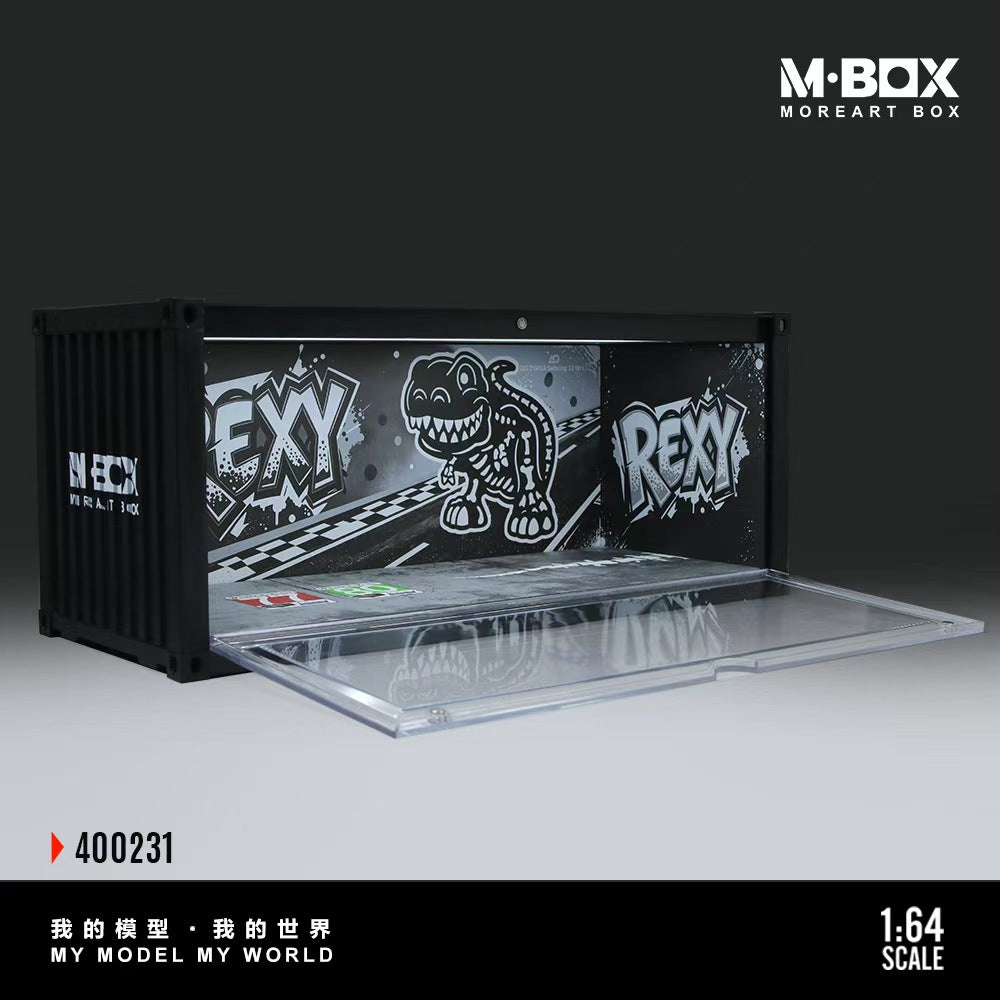 [Preorder] MBOX 1:64 Dinosaur Painted Container Scene MB400229/ MB400230/ MB400231