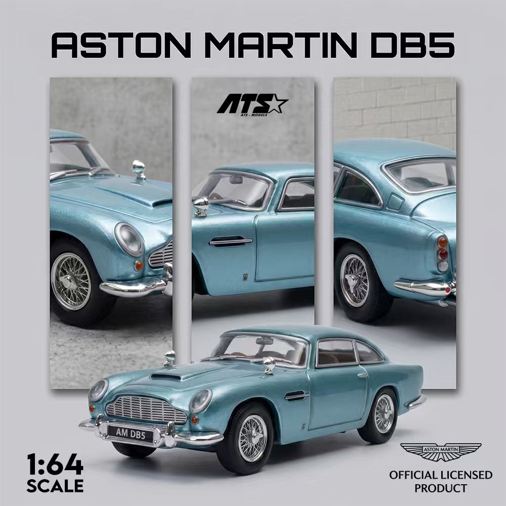 [Preorder] ATS Model 1:64 Aston Martin DB5 (2 Colours) ATS881201/ATS881205
