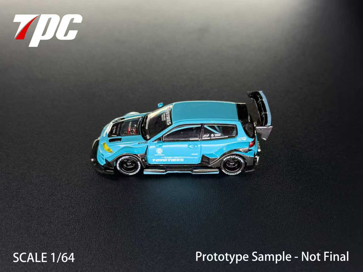 [Preorder] TPC 1:64 Honda Kevmannz GT Civic EG (2 Versions)