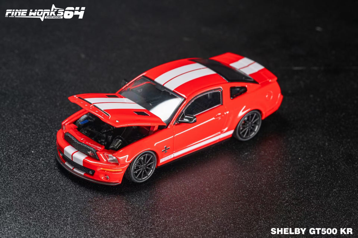 [Preorder] Fine works64 1:64 Ford Shelby GT500 KR 2008 (2 Colours)