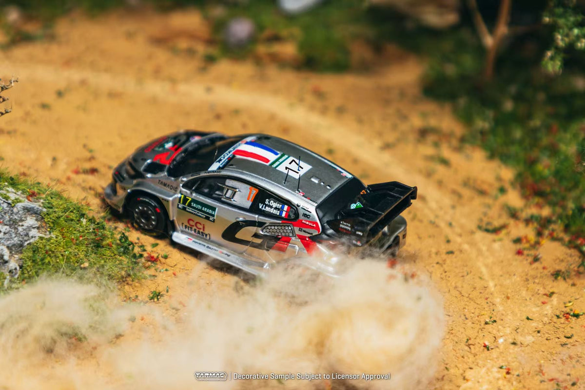 [Preorder] Tarmac Works 1:64 Toyota GR YARIS Rally1 HYBRID Rally Saudi Arabia T64-085-25RSA17