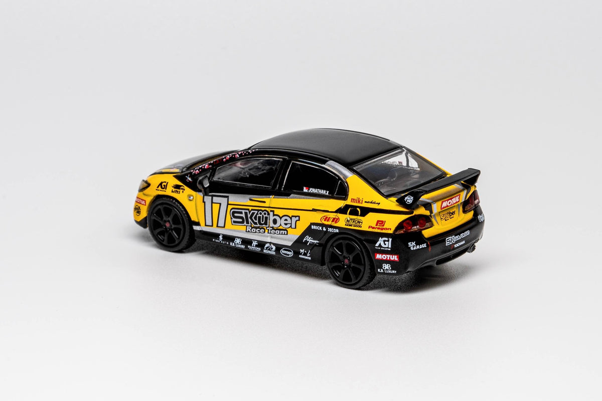 DCT 1:64 Honda Civic Type R 2007 - Racing RHD LL-021-333