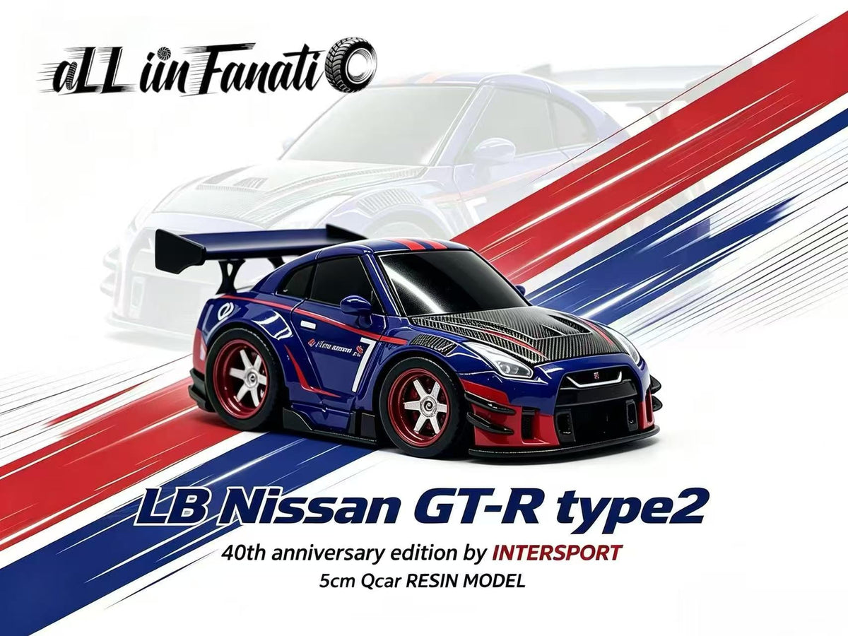 [Preorder] All iin Fanatic 1:64 LB Wide Body GTR35 (4 Colours)