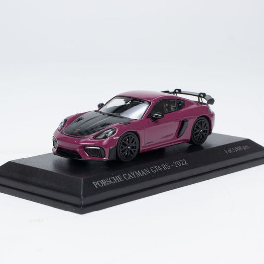 Minichamps 1:64 Porsche Cayman GT4RS 2022 Purple 643062009