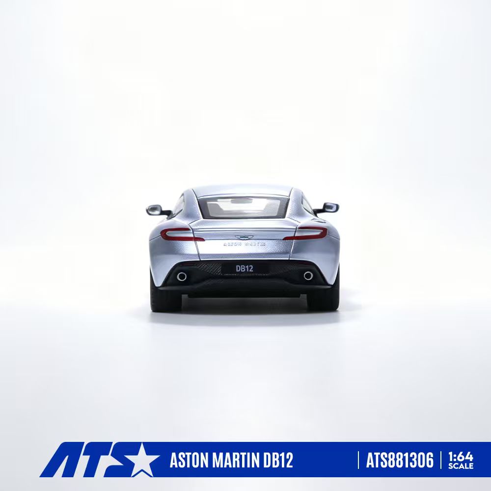 [Preorder] ATS Model 1:64 Aston Martin DB12 Silver/Metallic Brown (2 Colours) ATS881306/ ATS881308