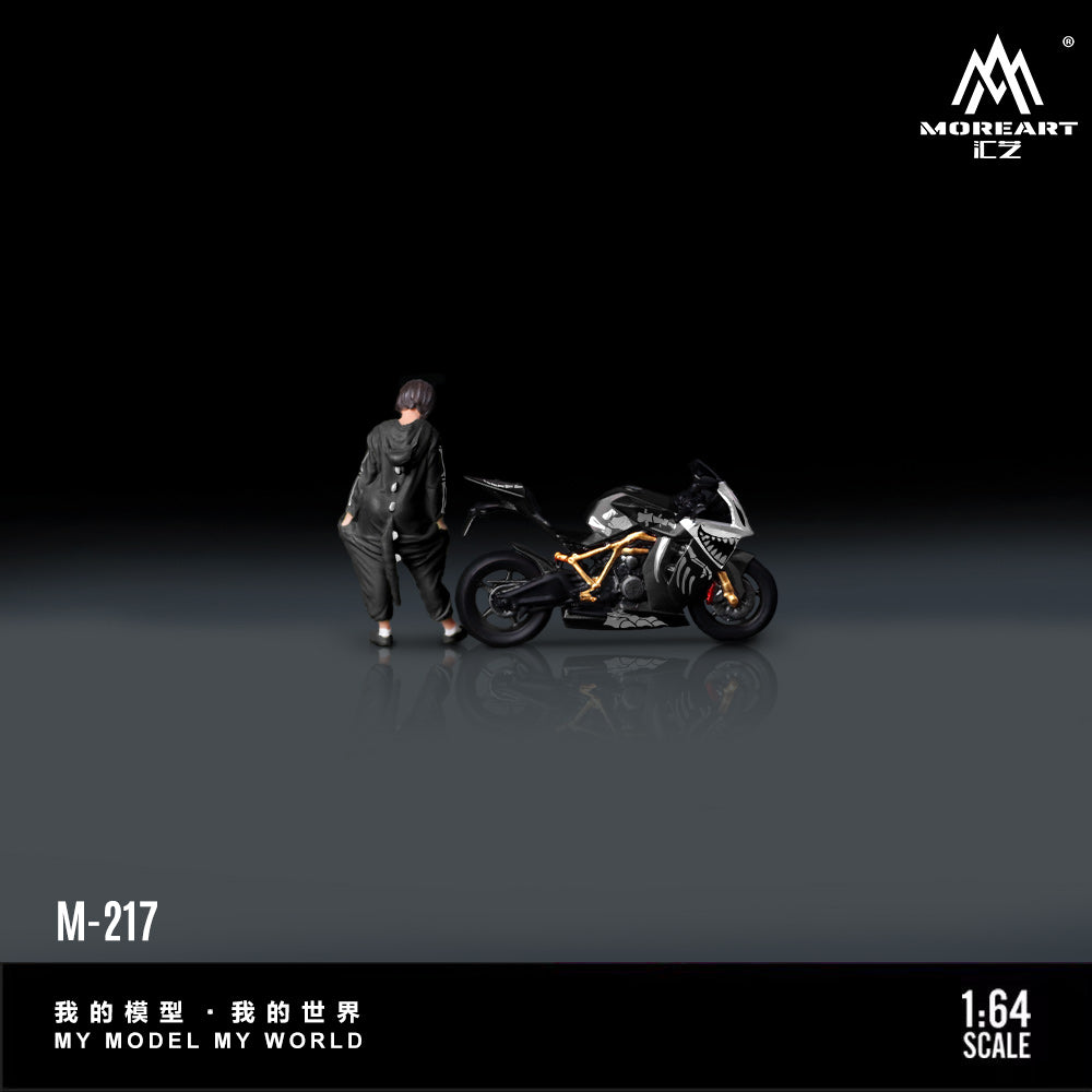 MoreArt 1:64 KTM1190 HUAGU DRAGON MOTORCYCLE DOLL MO222217