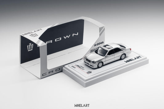 WHELART 1:64 Toyota Crown Athlete 2003 Sliver H-004A
