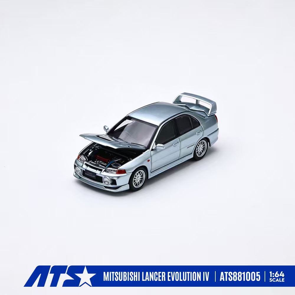 [Preorder] ATS Model 1:64 Mitsubishi Lancer Evolution IV (2 Colours) ATS881005/ATS881006