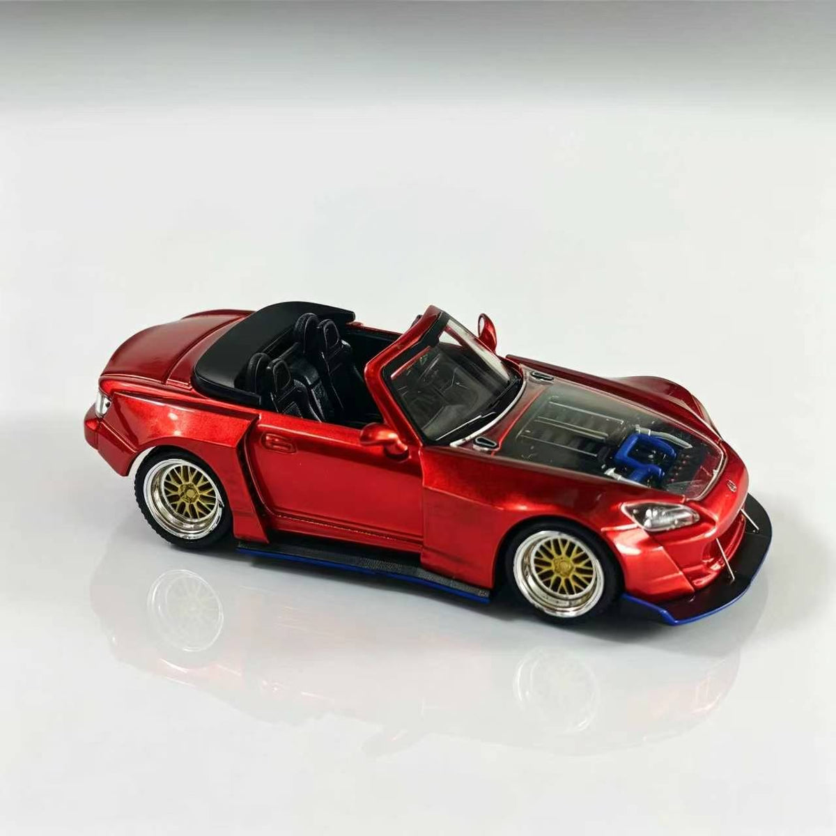 [Preorder] Rhino Model 1:64 Honda S2000 Widebody Convertible (2 Colours)