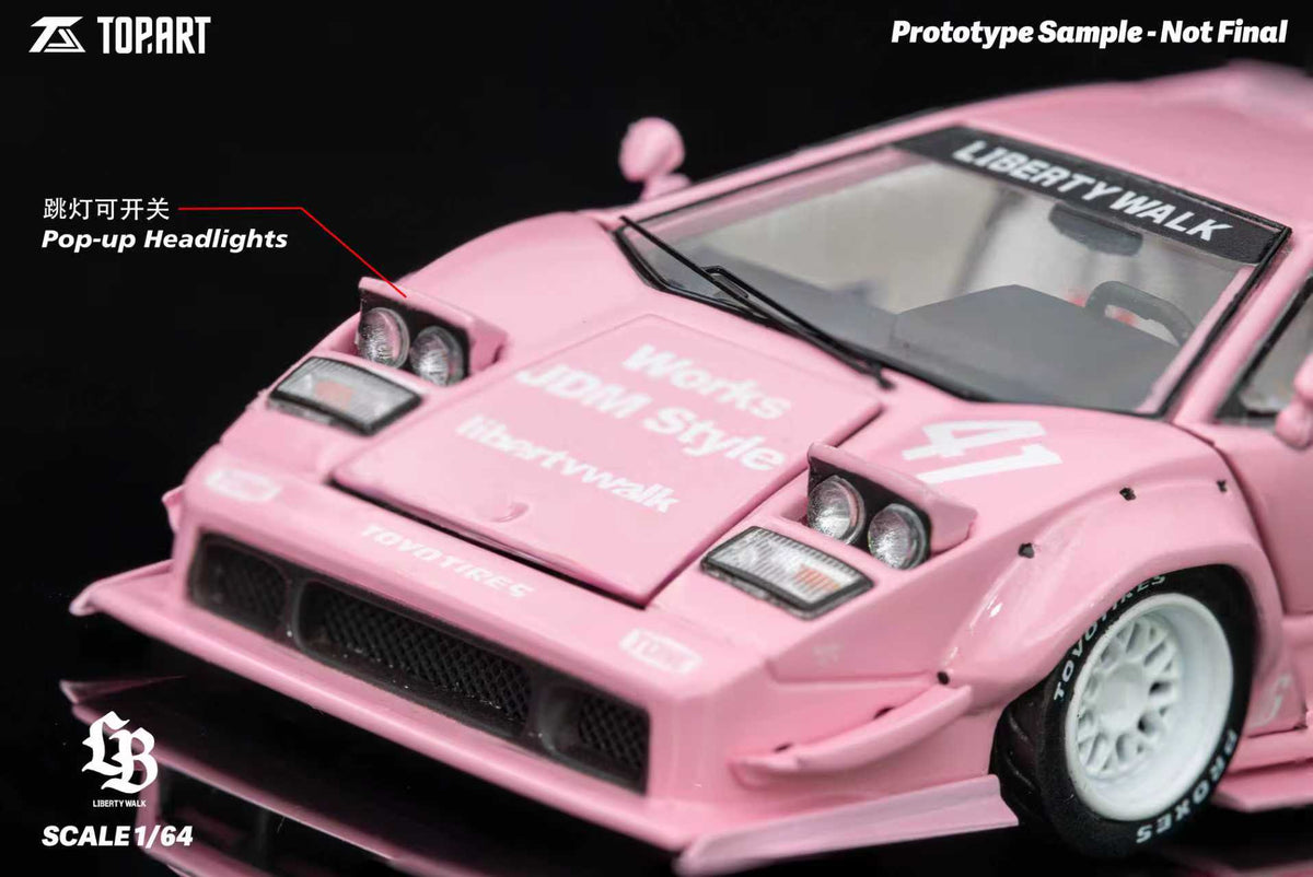 [Preorder] TOPART 1:64 LBWK Lamborghini Countach TAO640012