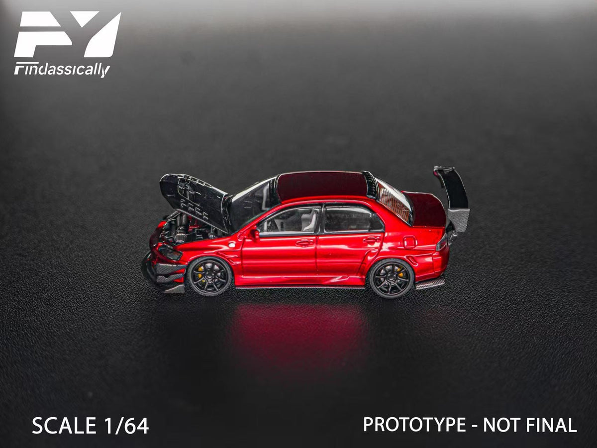 [Preorder] Findclassically 1:64 Mitsubishi 9th Generation Modified - Red (6 Versions)