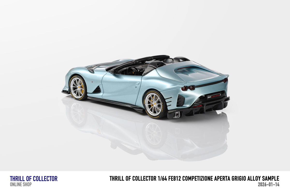 TOC 1:64 Ferrari 812C Aperta (10 Colours)