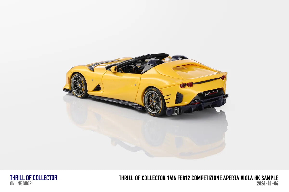 TOC 1:64 Ferrari 812C Aperta (10 Colours)