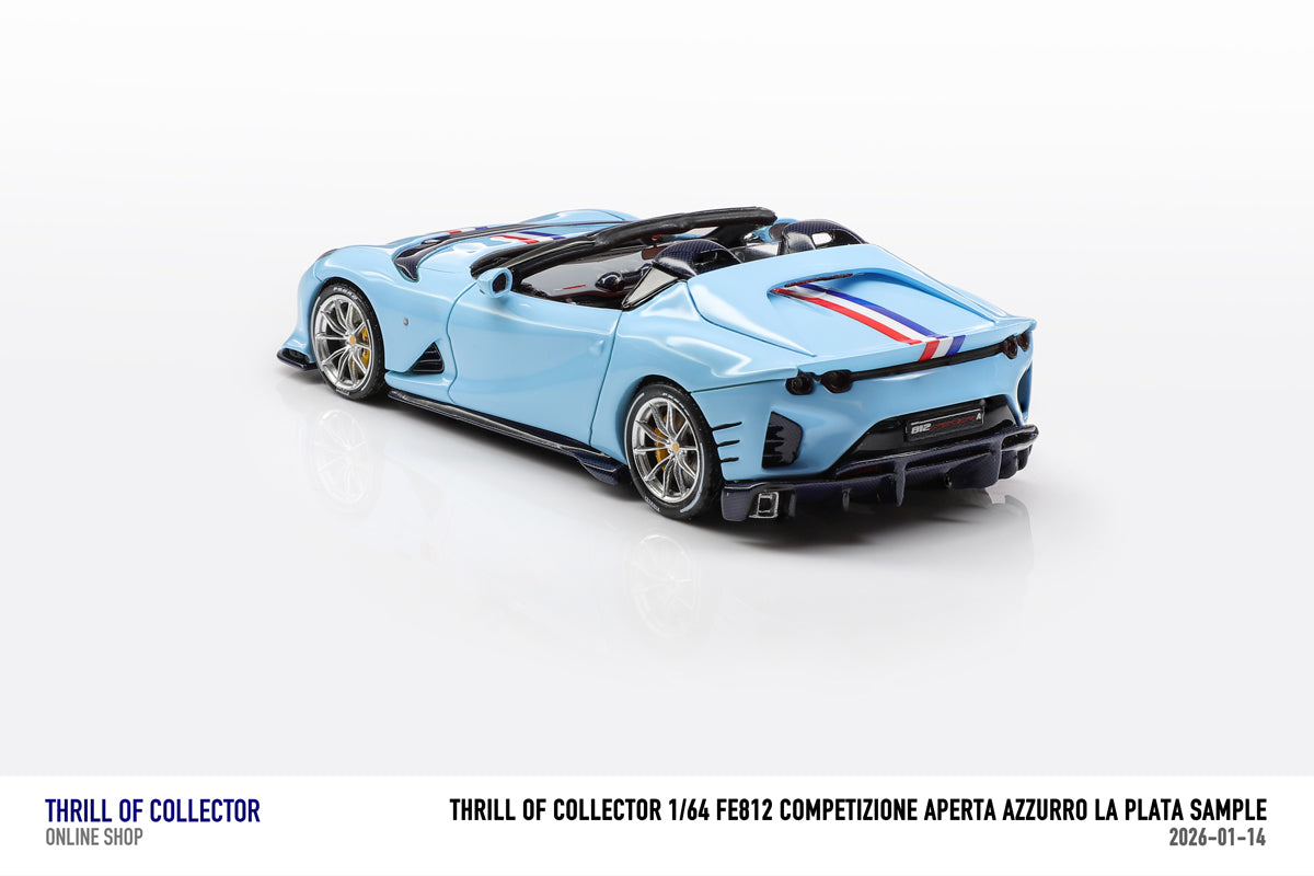 TOC 1:64 Ferrari 812C Aperta (10 Colours)