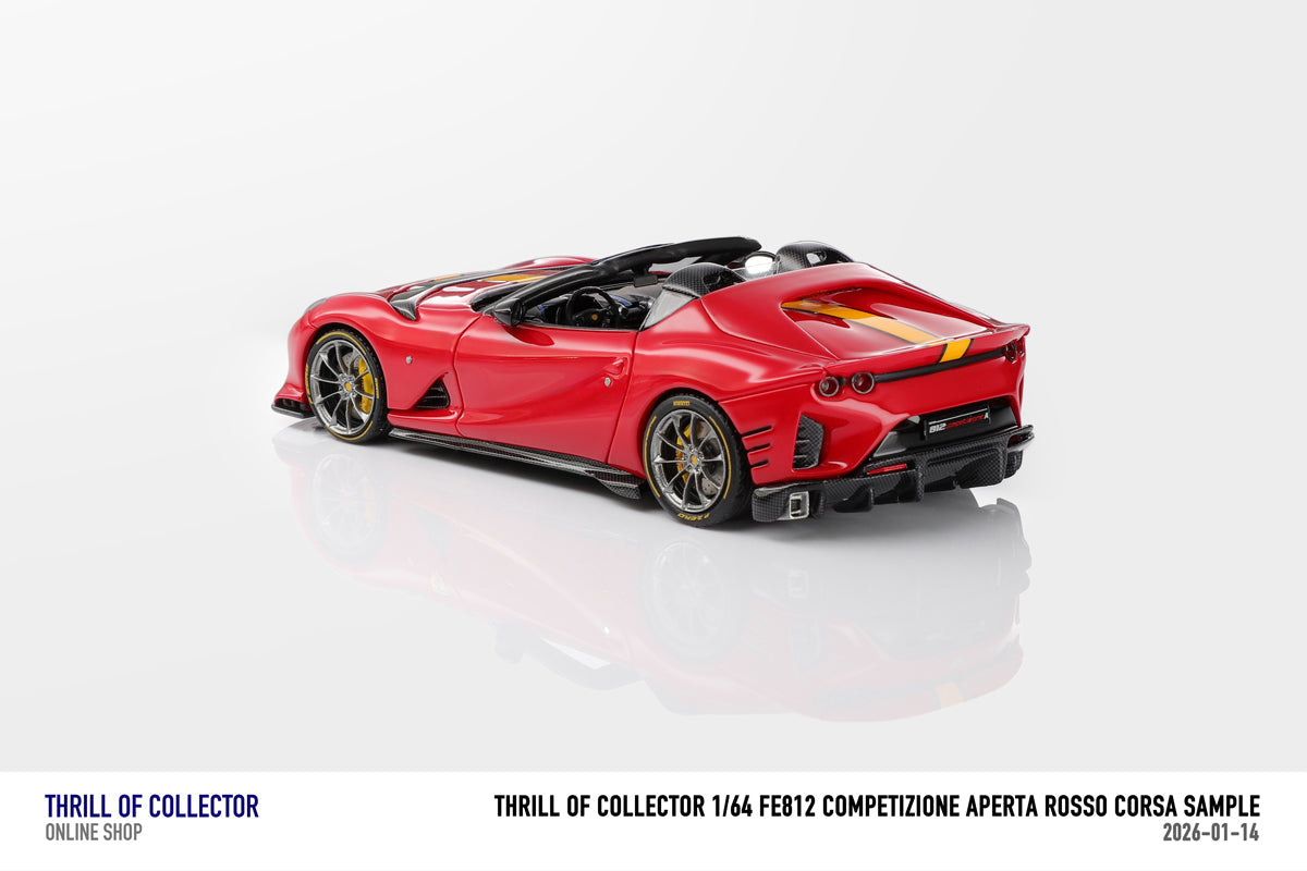 TOC 1:64 Ferrari 812C Aperta (10 Colours)