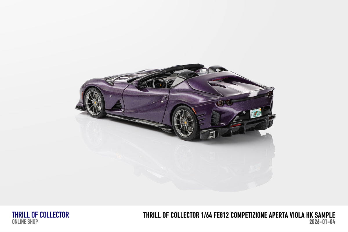 TOC 1:64 Ferrari 812C Aperta (10 Colours)