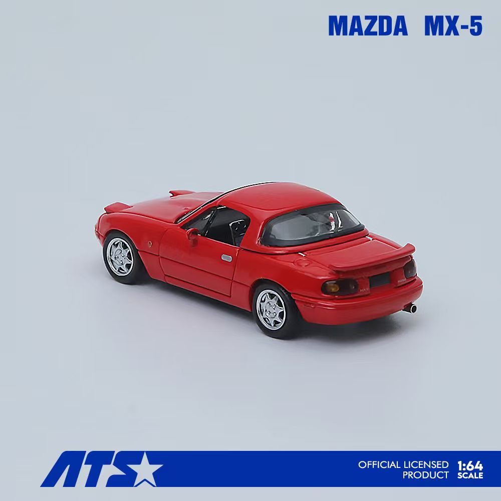 [Preorder] ATS Model 1:64 Mazda MX-5 Initial D Red ATS880107