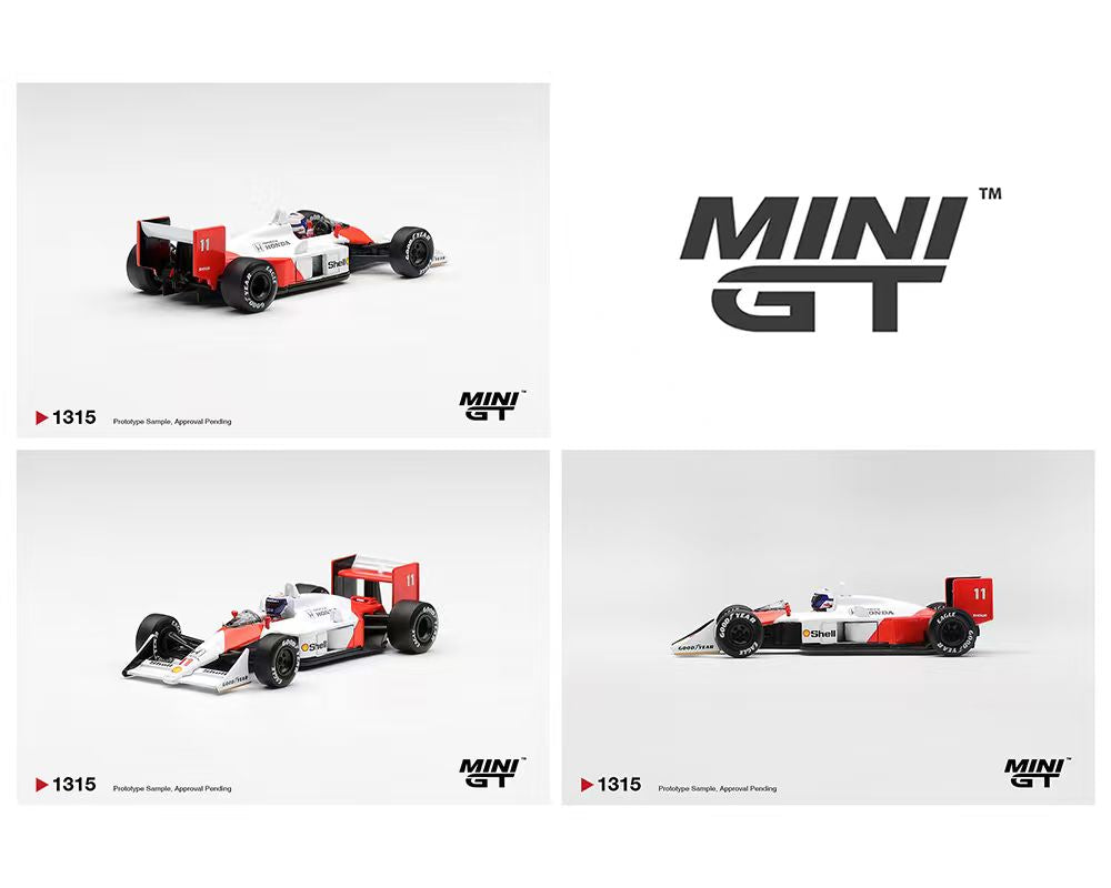 [Preorder] MINI GT 1:64 McLaren MP4/4 #11 Alain Prost 1988 Canadian Grand Prix 2nd Place MGT01315-BL