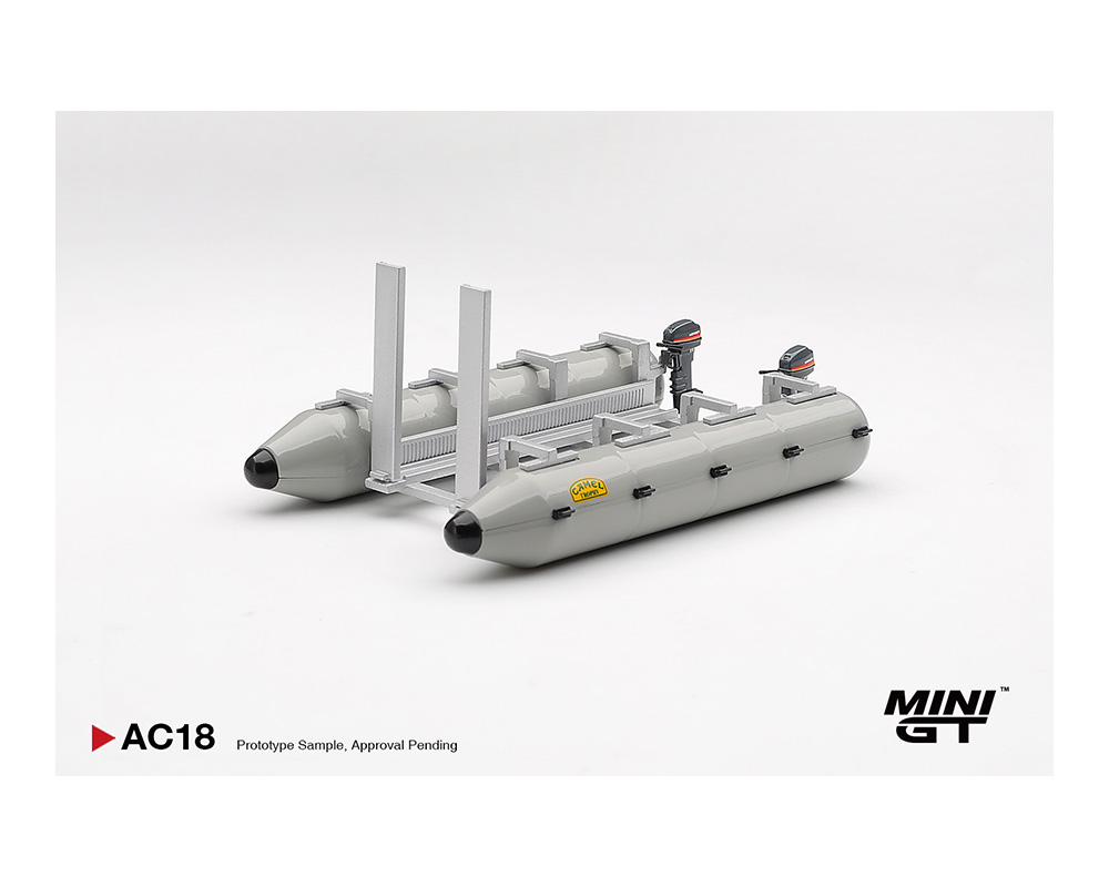 [Preorder] MINI GT 1:64 Camel Trophy Pontoon Raft MGTAC18