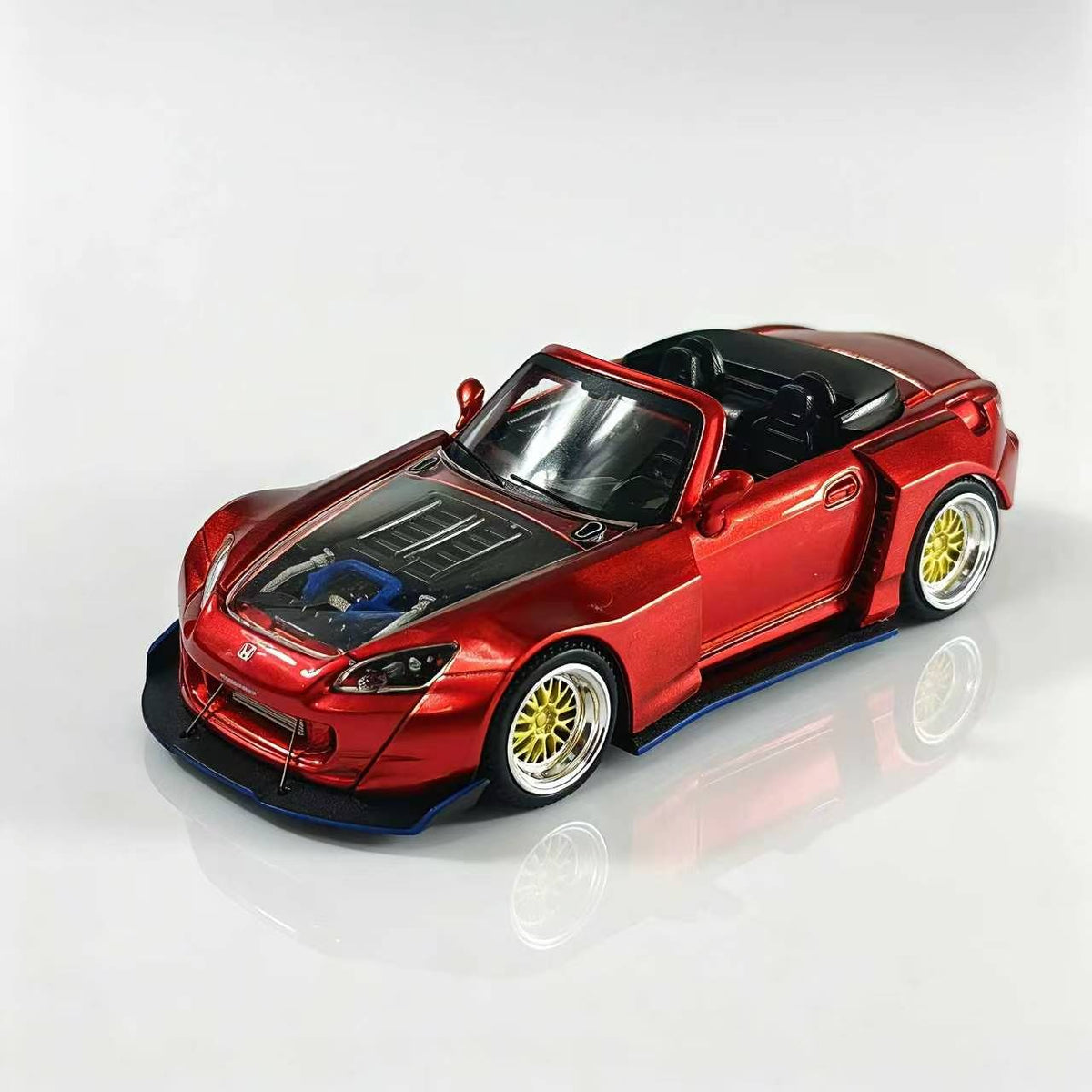 [Preorder] Rhino Model 1:64 Honda S2000 Widebody Convertible (2 Colours)