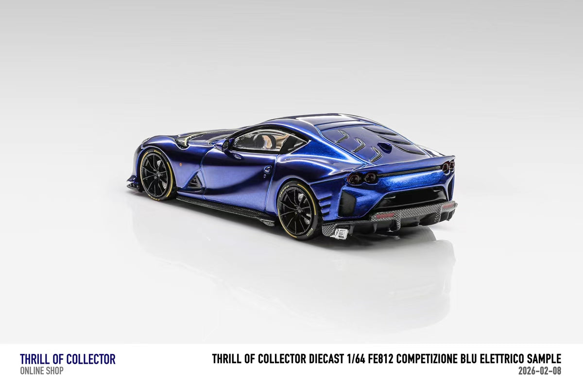 TOC 1:64 Ferrari 812C 3.0 (4 Colours)