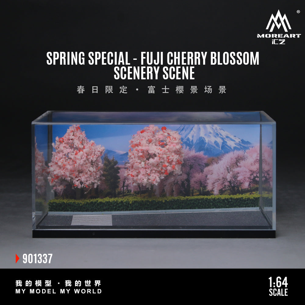[Preorder] MoreArt 1:64 SPRING SPECIAL - FUJI CHERRY BLOSSOM SCENE MO901337