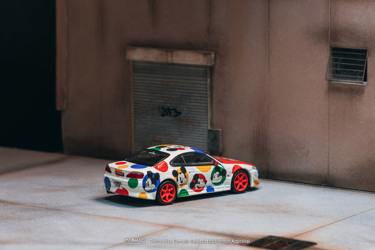 Tarmac Works 1:64 VERTEX Nissan Silvia (S15) Mickey Mouse T64G-023-MK