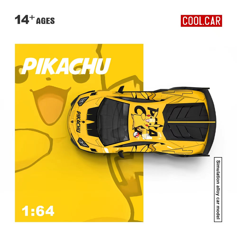 [Preorder] Cool Car 1:64 Lamborghini GTEVO Pikachu Livery CC643833