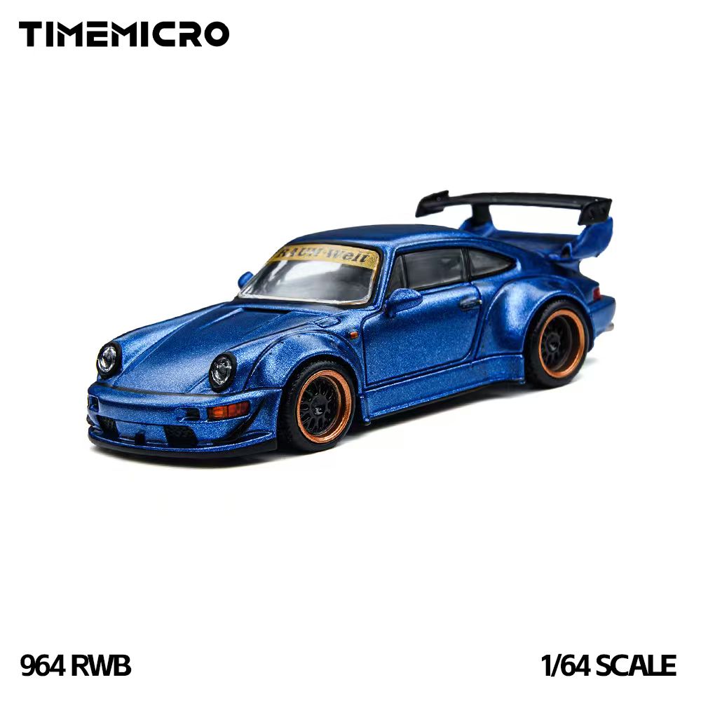 [Preorder] TimeMicro × PSC DESIGN 1:64 R34 "Smilodon" × RWB 964 Navy Blue TM648403/ TM648404